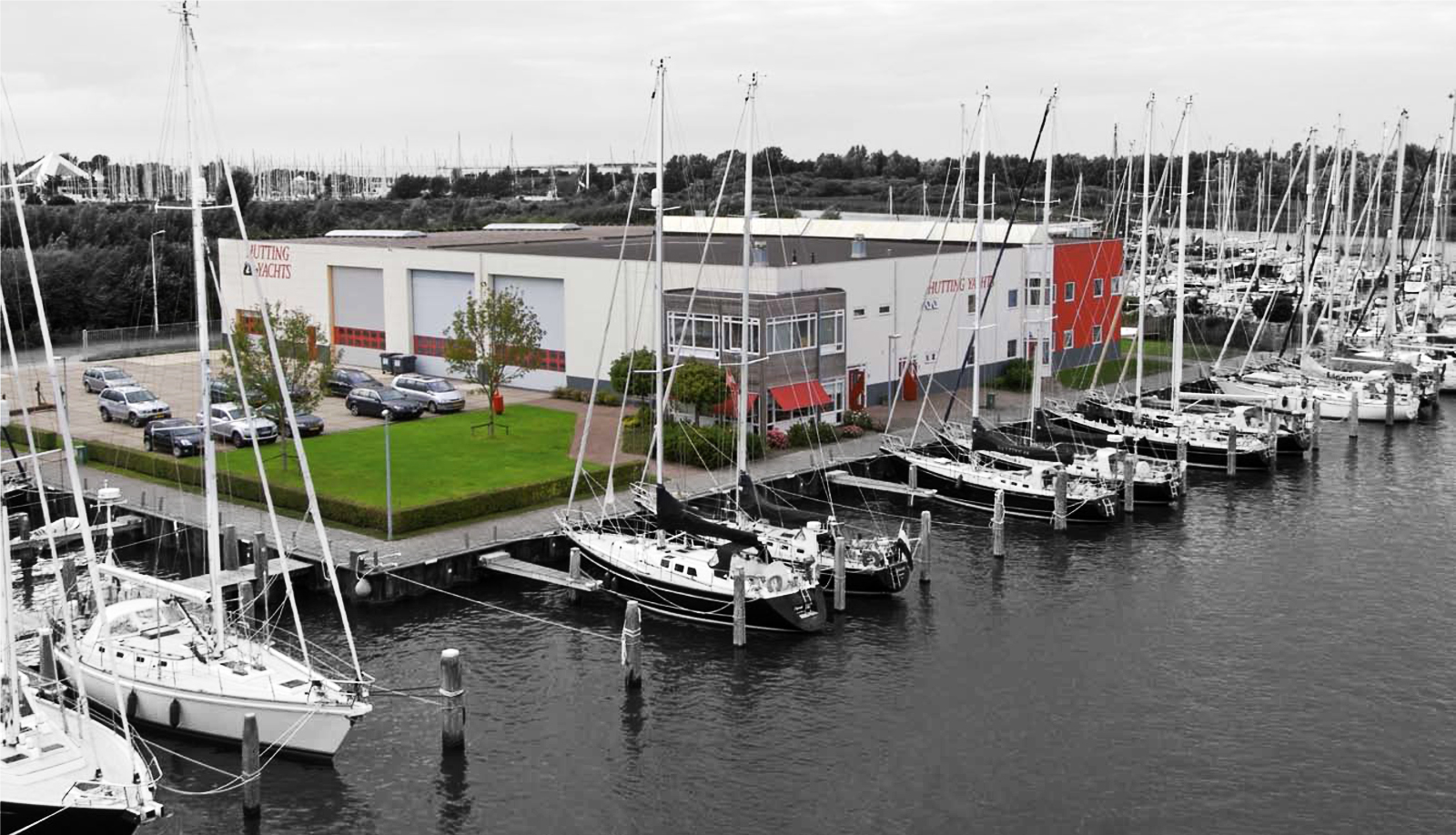 Hutting yachts werf