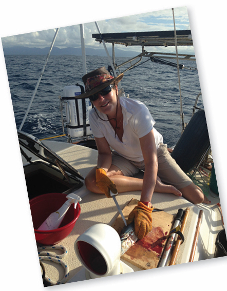 Food on a boat