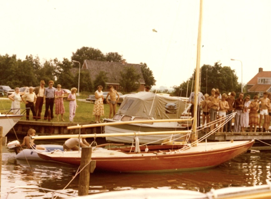 regenboog wedstrijdzeilboot